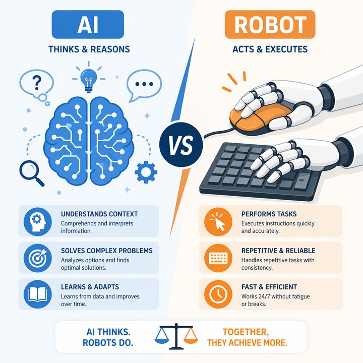 AI vs RPA对比