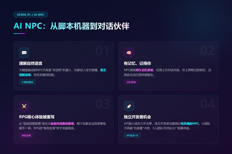 AI NPC场景