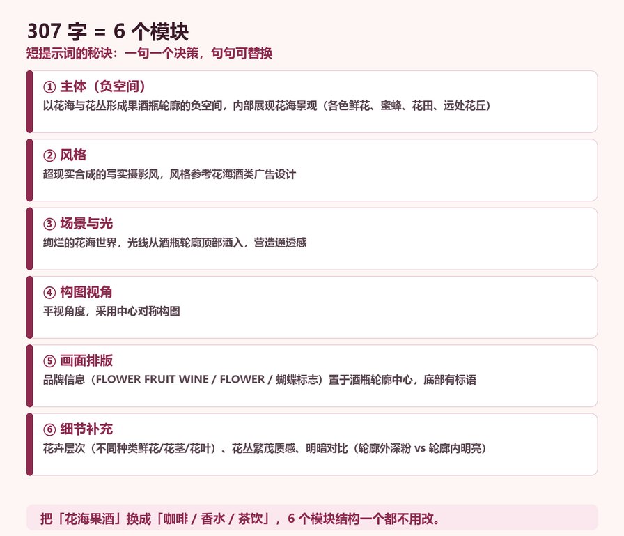 307字6个模块结构卡