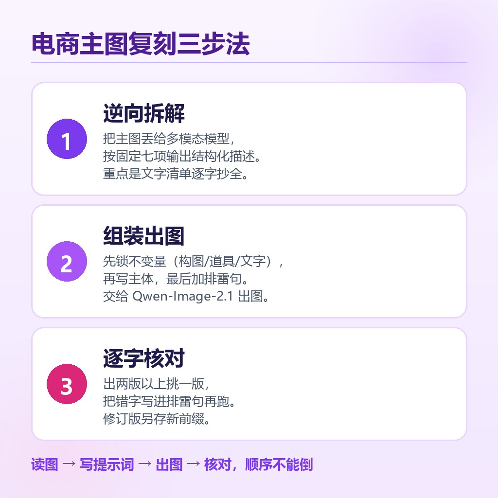 电商主图复刻三步法